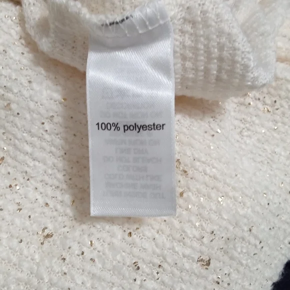 Maurices Soft Ivory Open-Knit Lightweight Sweater - Size Large - Picture 6 of 6